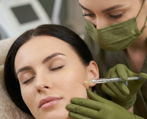 dermal filler cheek augmentation in wimborne