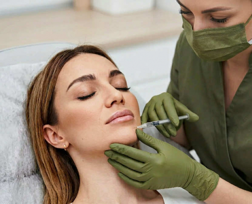 dermal filler chin augmentation in wimborne