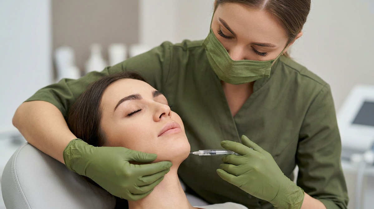 dermal filler jawline augmentation in wimborne