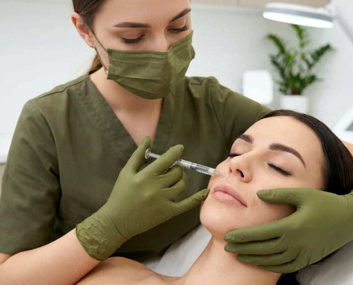 dermal filler nasolabial folds in wimborne